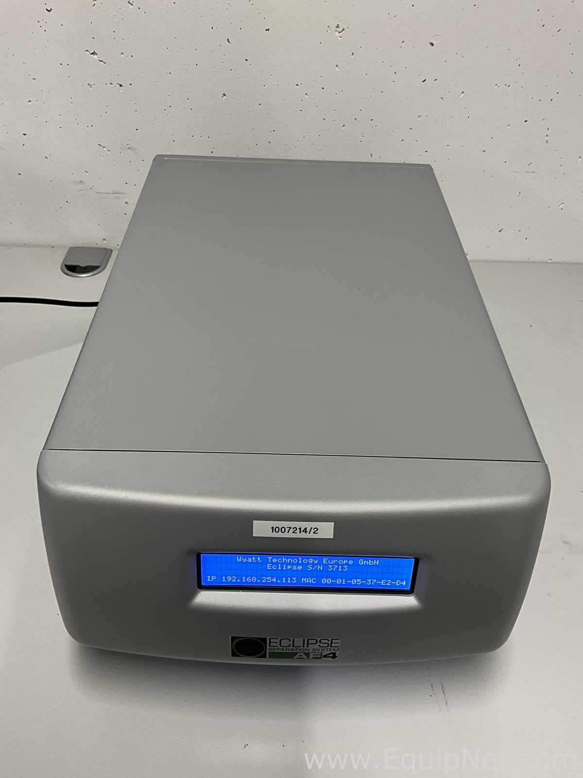 Wyatt Technology Corporation Eclipse AF4 Multifunctional Separation System