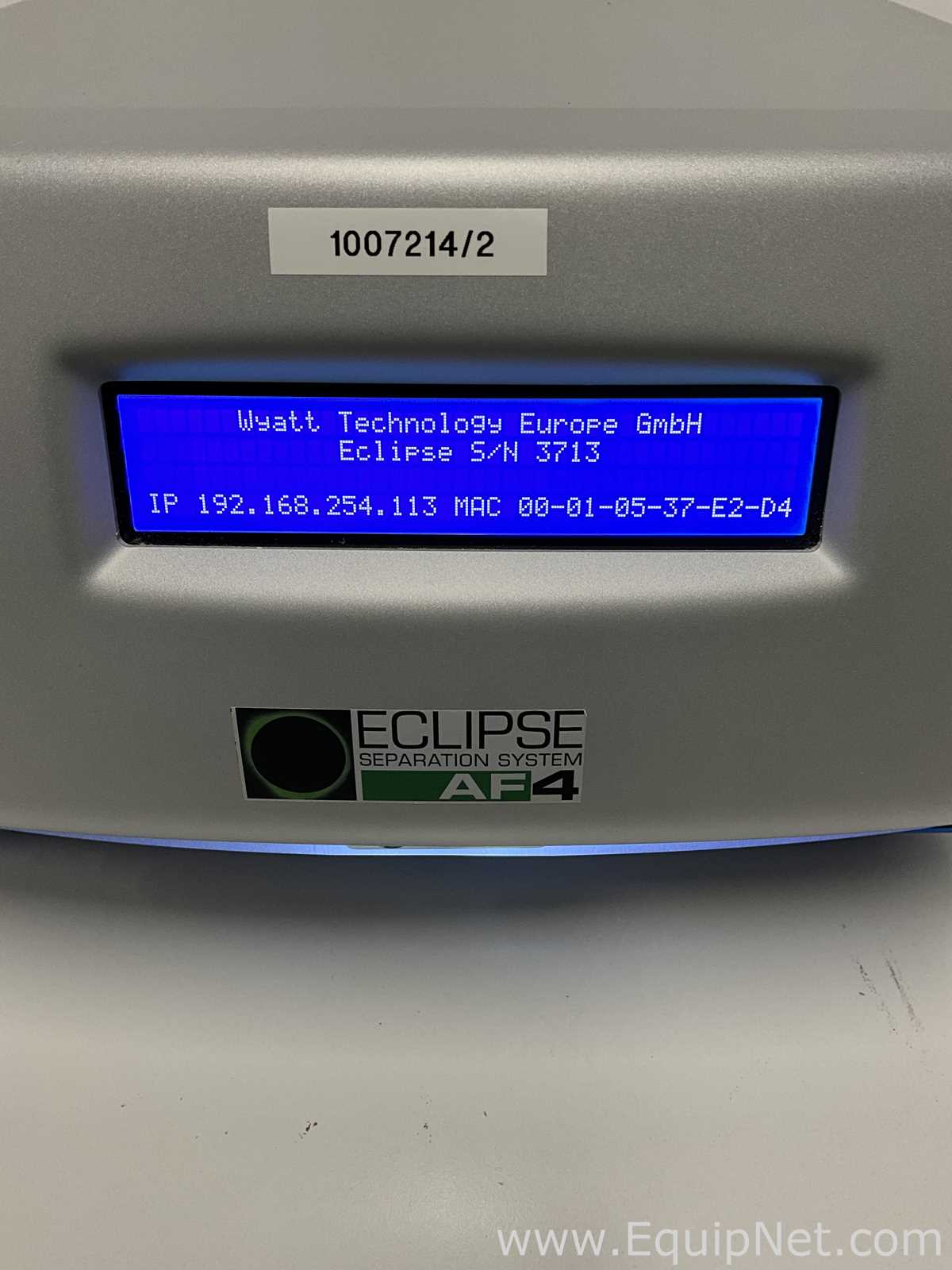 Wyatt Technology Corporation Eclipse AF4 Multifunctional Separation System