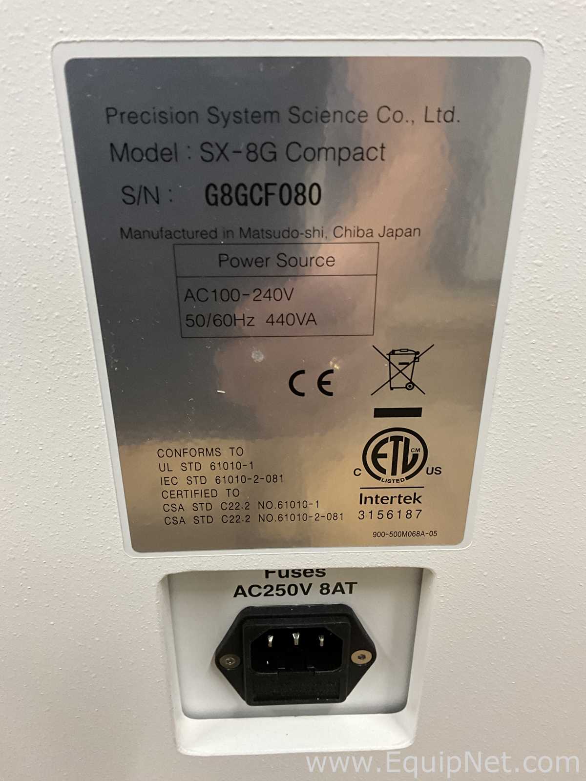 Manejadora de Líquidos Precision System Science Co., Ltd. SX-8G Compact