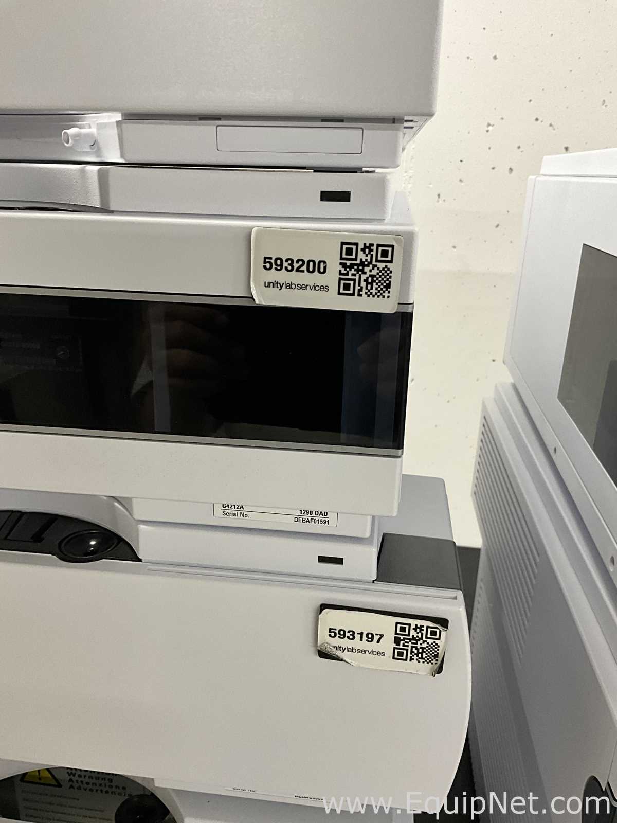 Agilent Technologies 1290 Infinity HPLC System with DAD Detector and Binary Pump