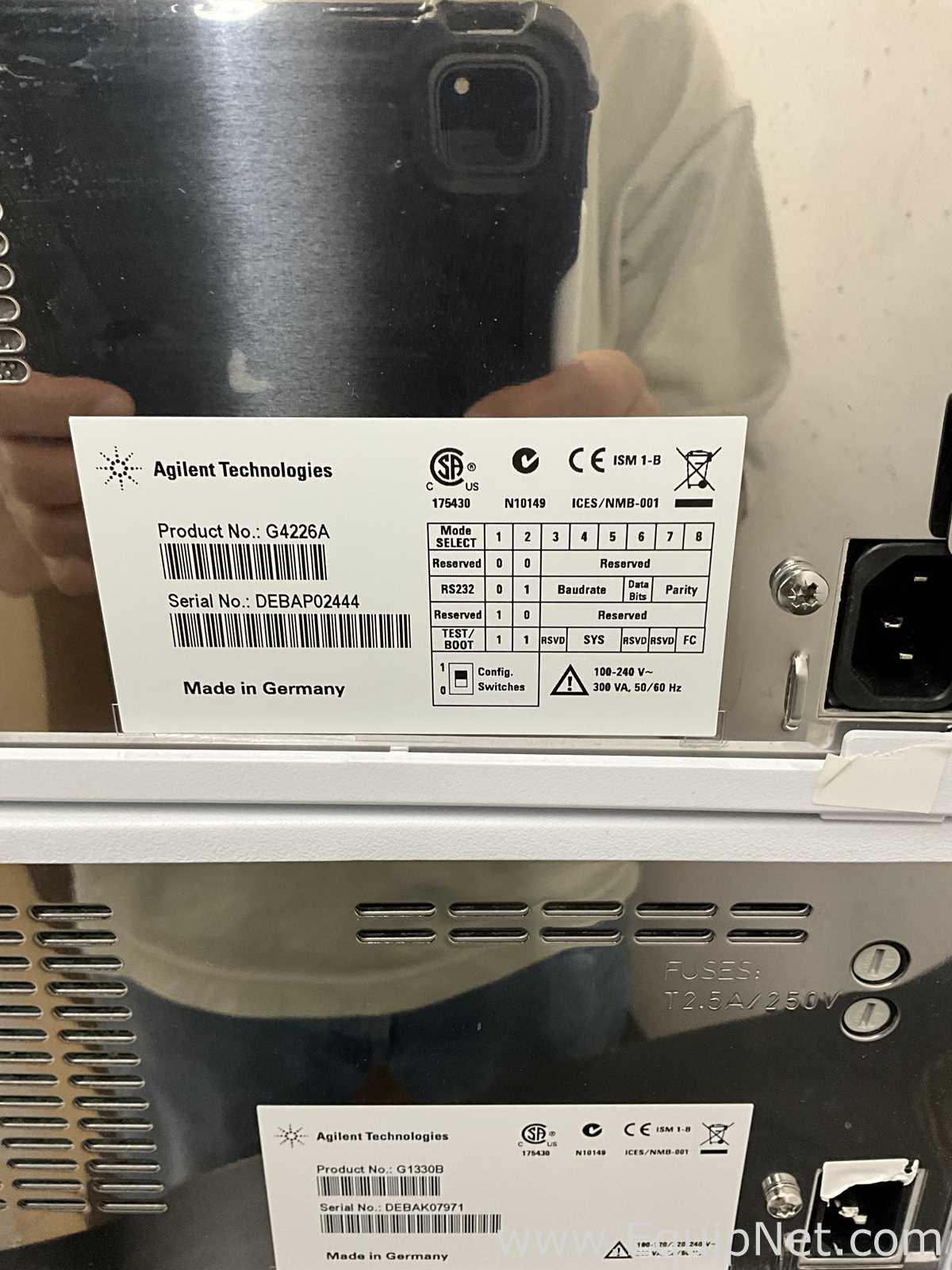 Agilent Technologies 1290 Infinity HPLC System with DAD Detector and Binary Pump