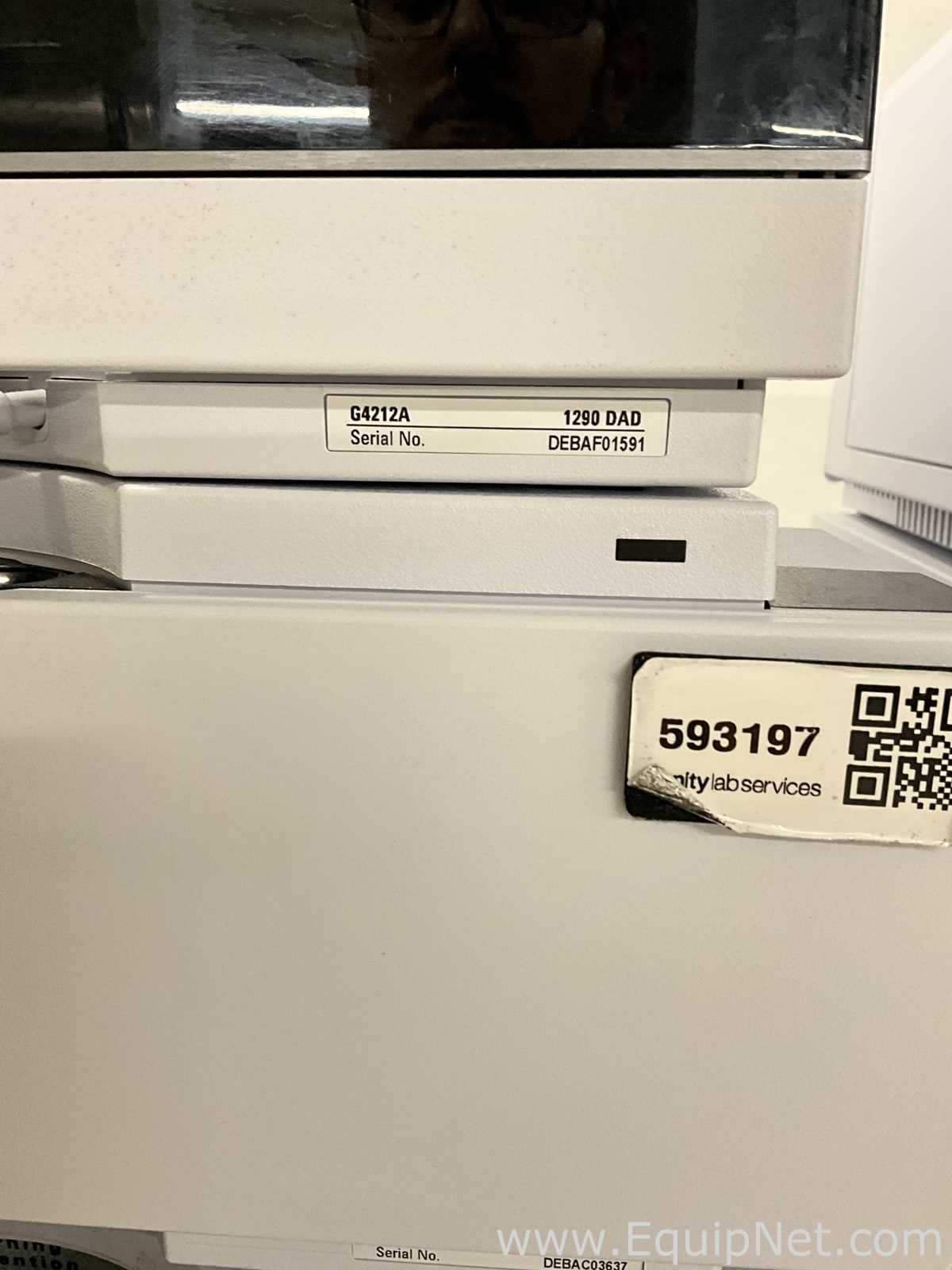 Agilent Technologies 1290 Infinity HPLC System with DAD Detector and Binary Pump