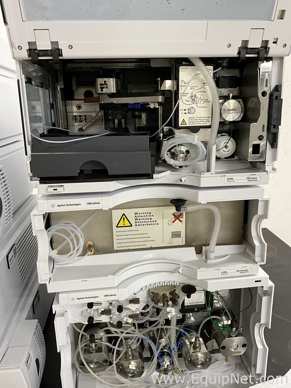 Agilent Technologies 1290 Infinity HPLC System with DAD Detector and Binary Pump