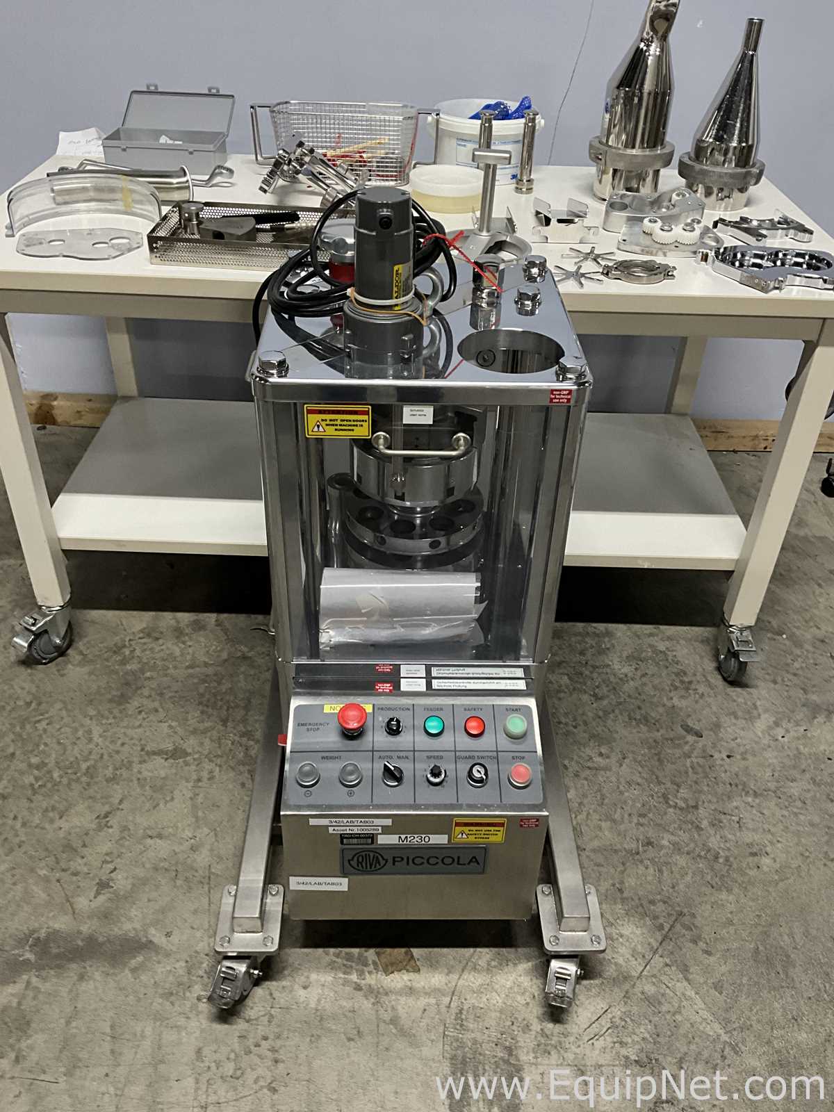 Piccola 8 Station Pilot Scale Tablet Press