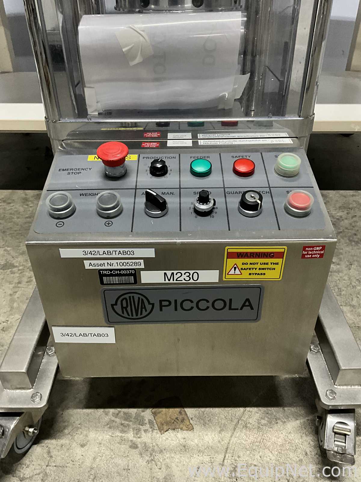 Piccola 8 Station Pilot Scale Tablet Press