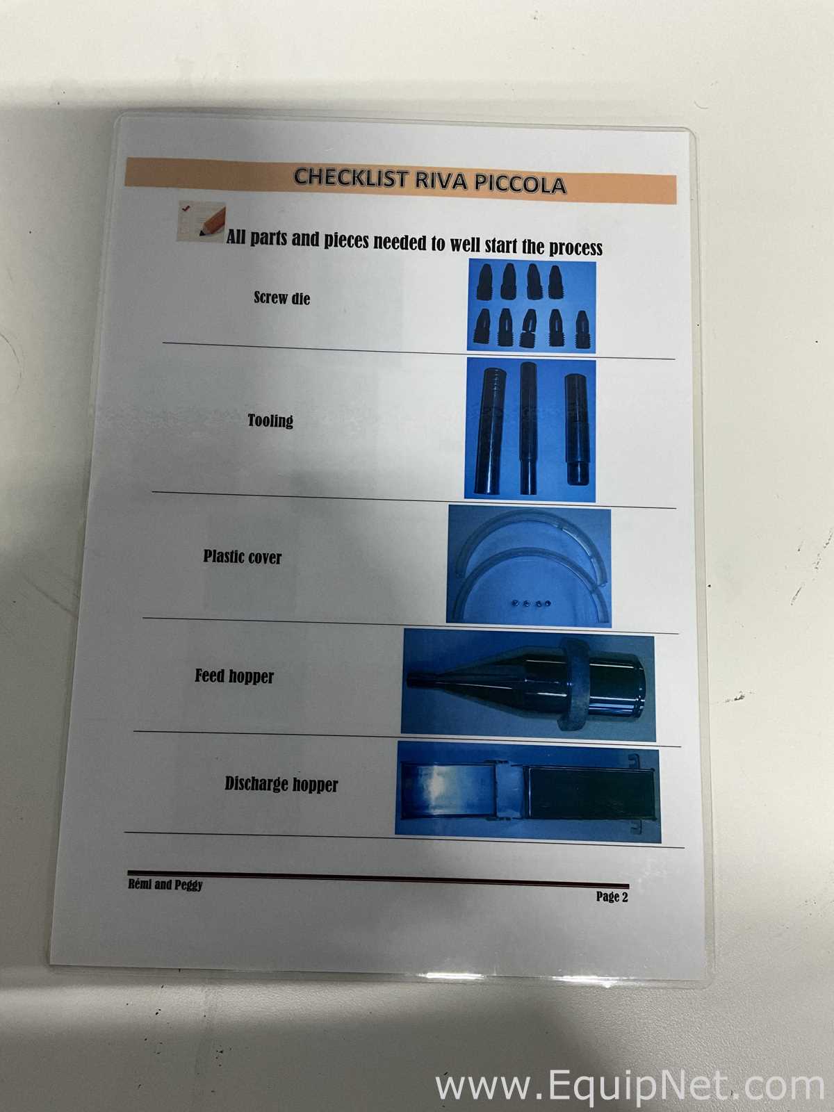 Piccola 8 Station Pilot Scale Tablet Press