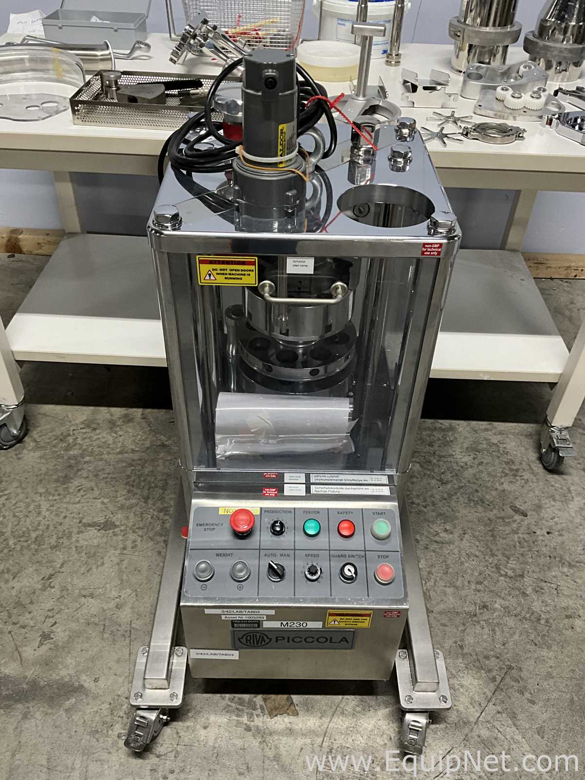 Piccola 8 Station Pilot Scale Tablet Press