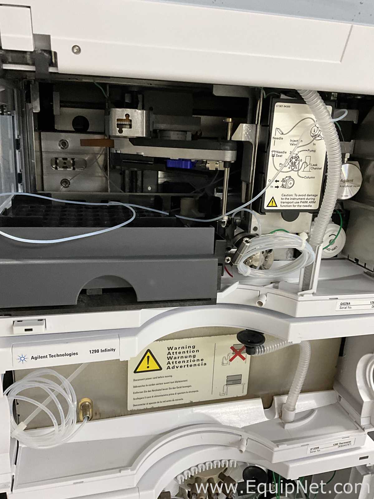 Agilent Technologies 1290 Infinity HPLC System with DAD Detector and Binary Pump