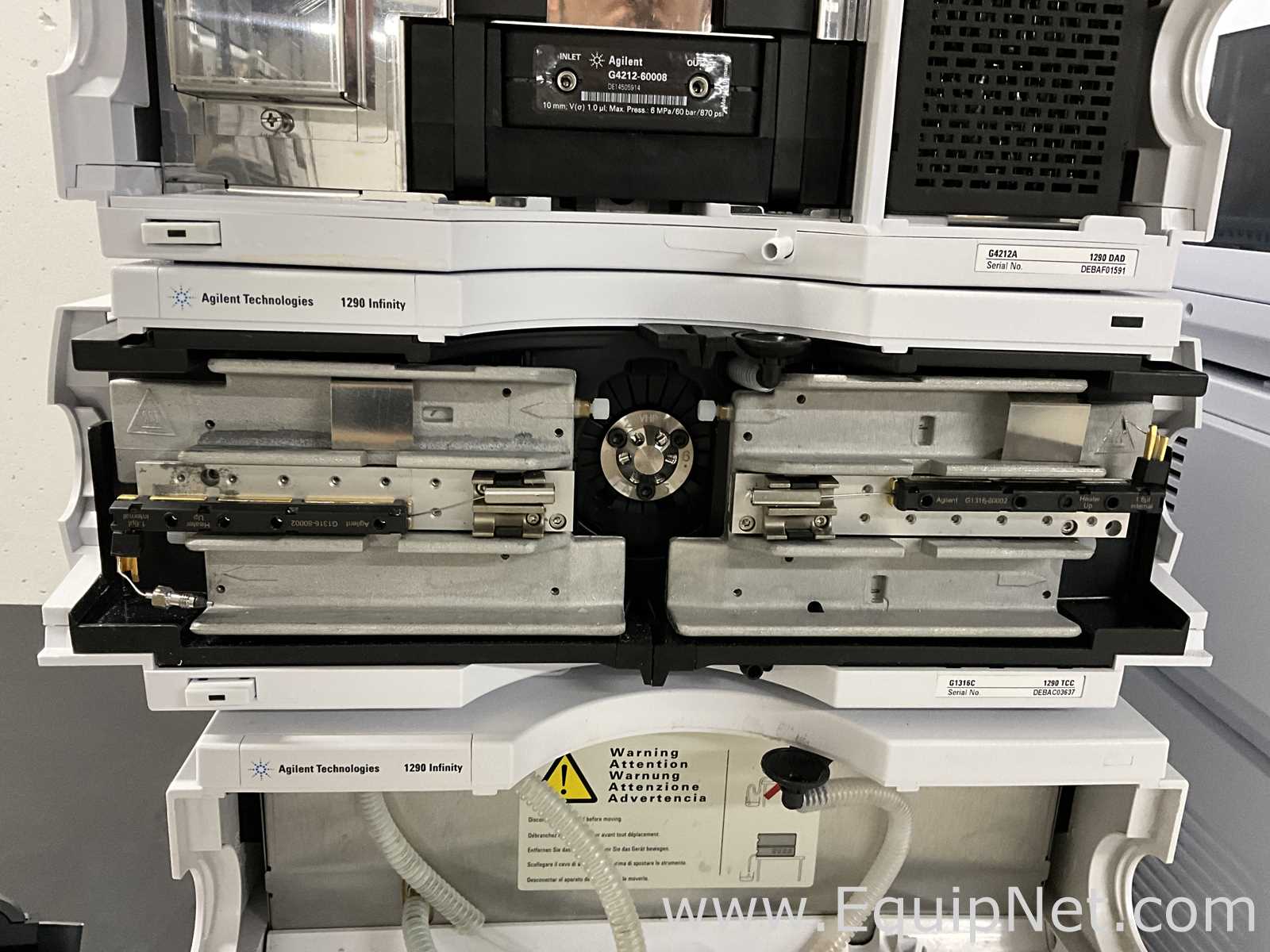 Agilent Technologies 1290 Infinity HPLC System with DAD Detector and Binary Pump