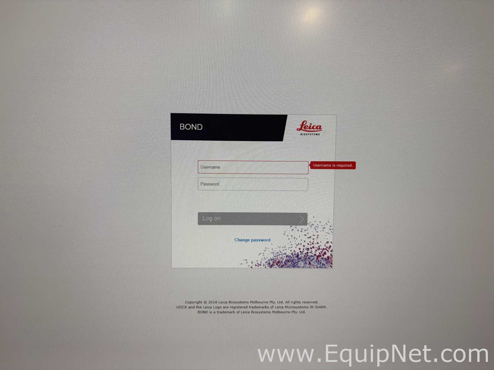 Leica Biosystems Bond Rx Stainer With Desktop PC and Printer