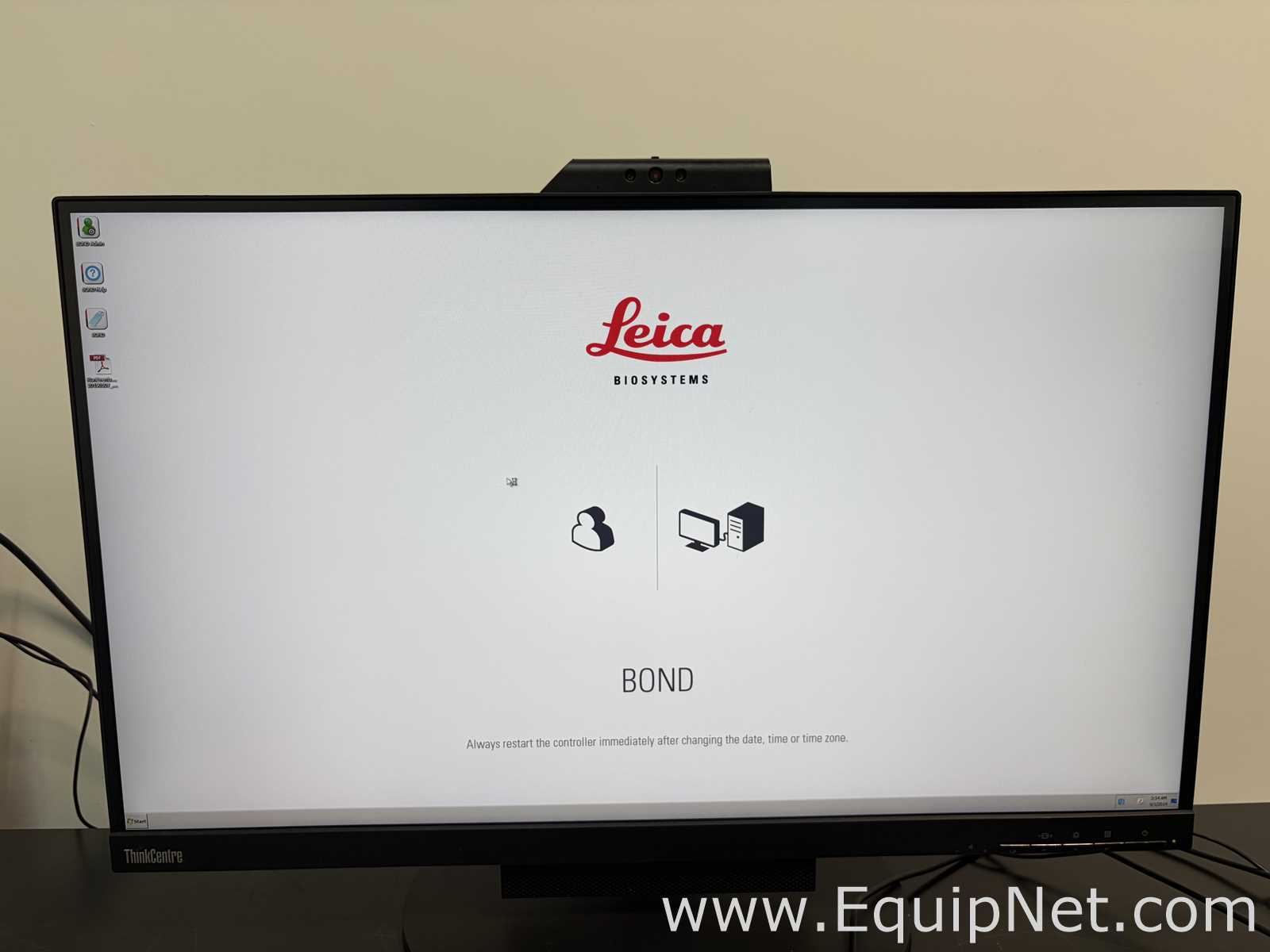 Leica Biosystems Bond Rx Stainer With Desktop PC and Printer
