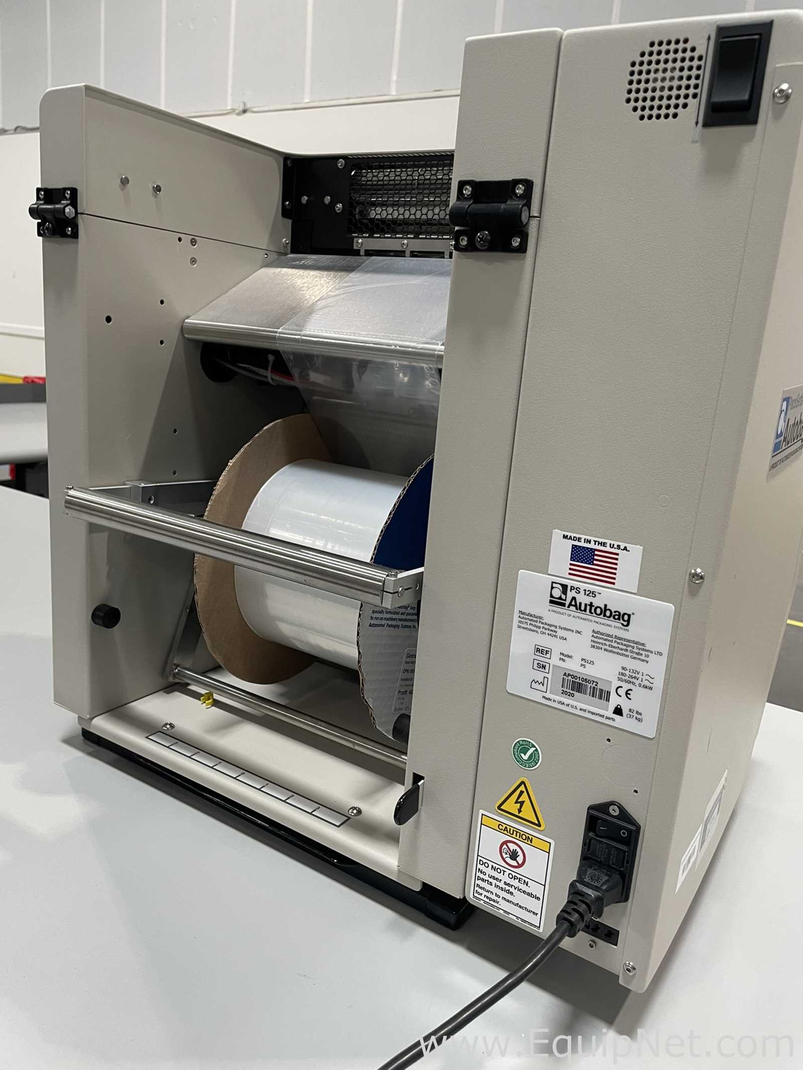 Automated Packaging Systems Autobag PS125 PaceSetter Tabletop Bagging Machine
