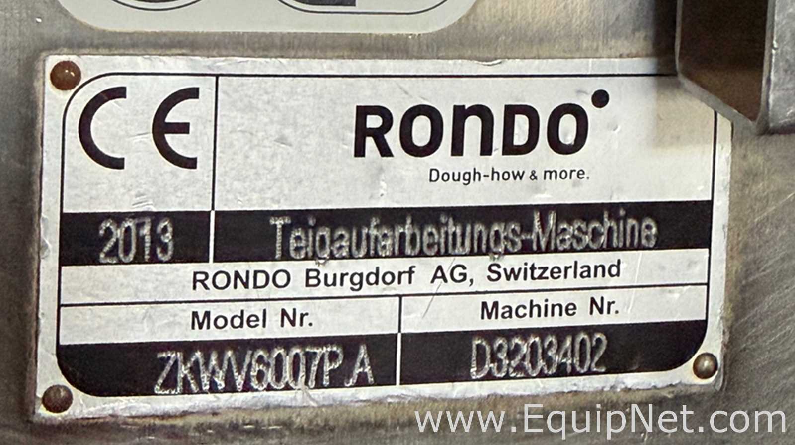 Formador de Camadas/Folhas (sheeter) Rondo Gauging Roller