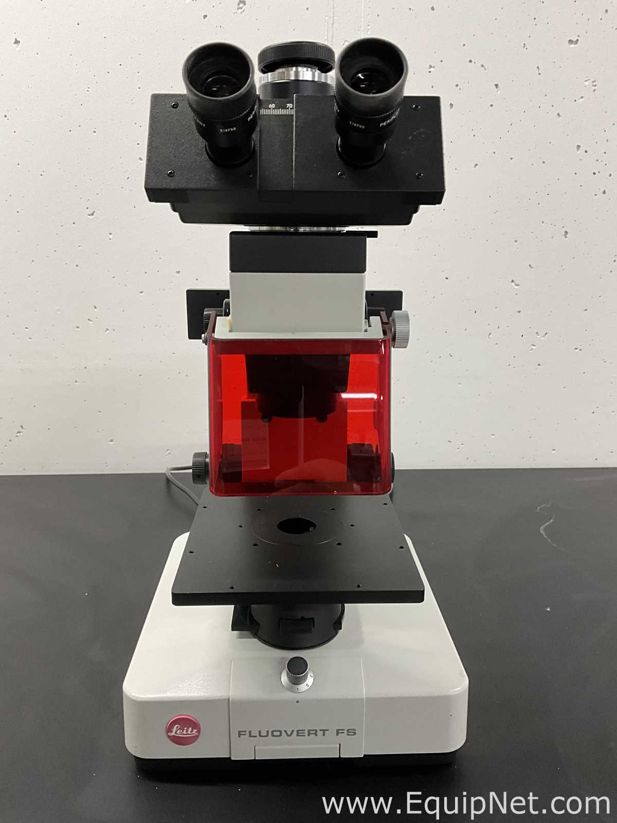 Microscopio Leitz Fluovert FS