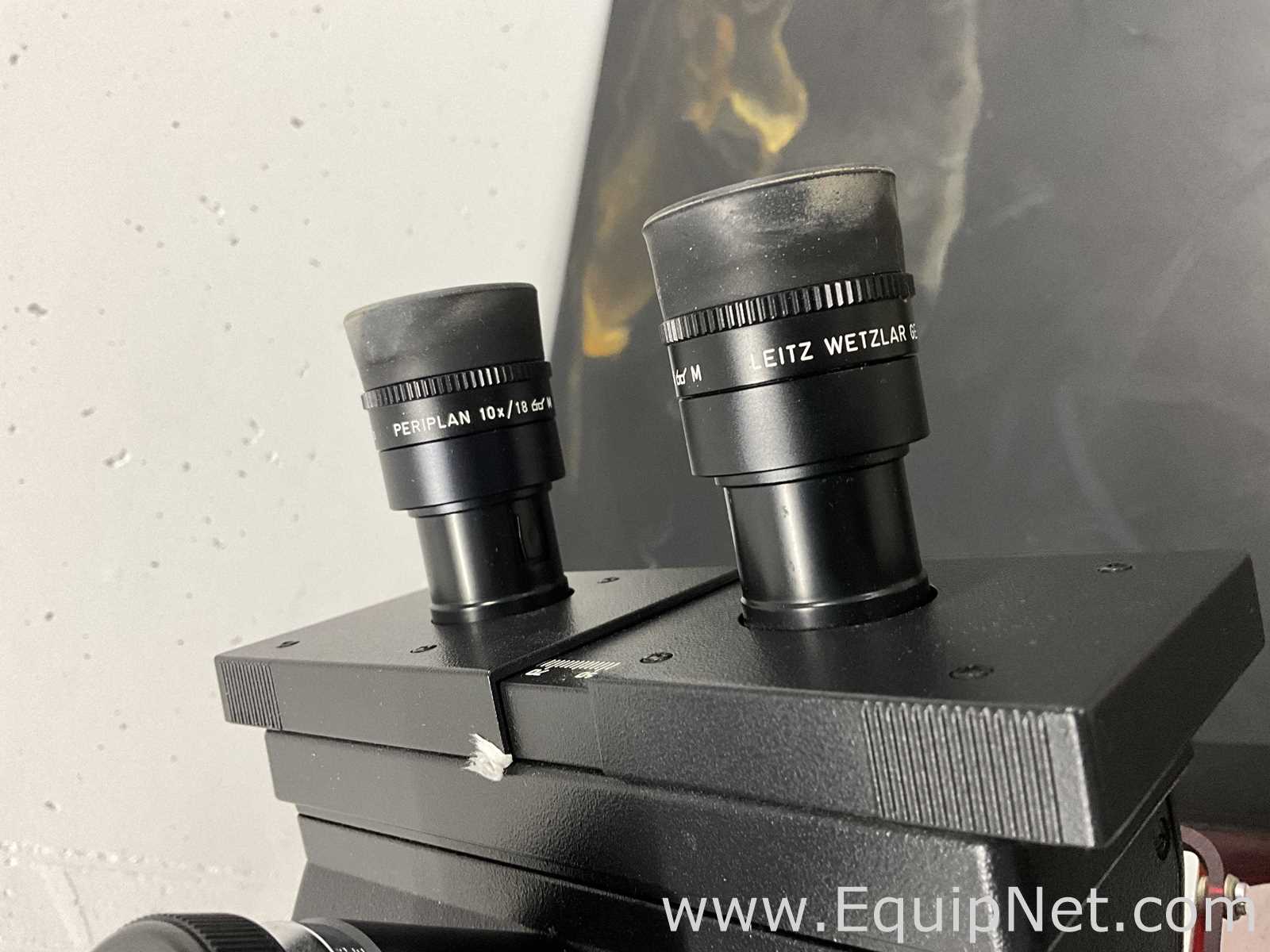 Microscopio Leitz Fluovert FS