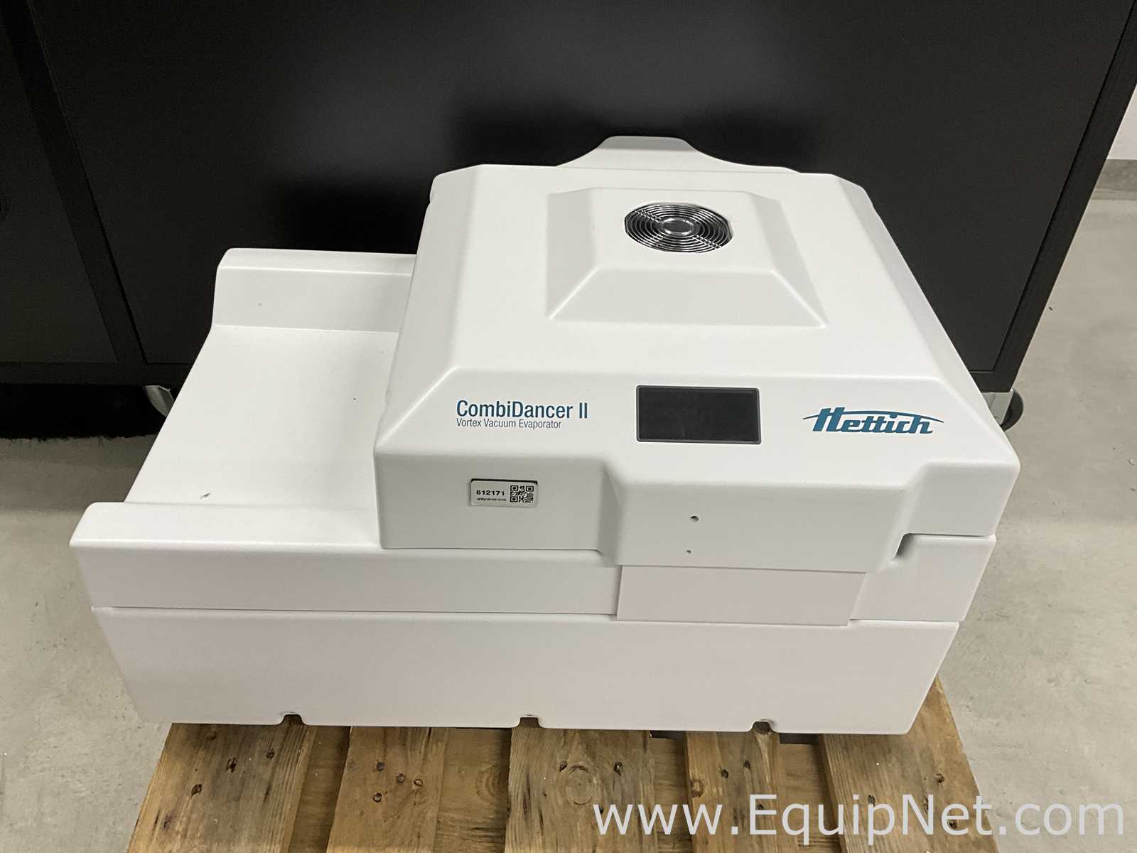Hettich Combi Dancer II Vortex Vacuum Evaporator With Hettich Chiller to Dancer and Pump