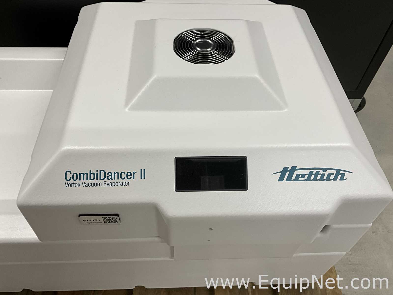 Hettich Combi Dancer II Vortex Vacuum Evaporator With Hettich Chiller to Dancer and Pump