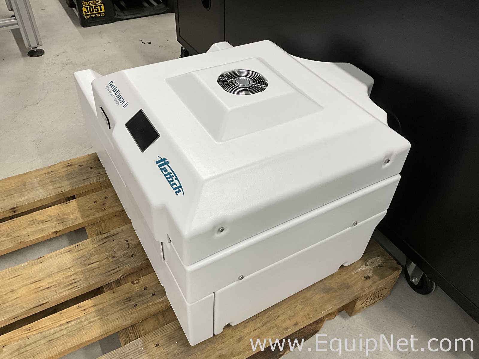 Hettich Combi Dancer II Vortex Vacuum Evaporator With Hettich Chiller to Dancer and Pump