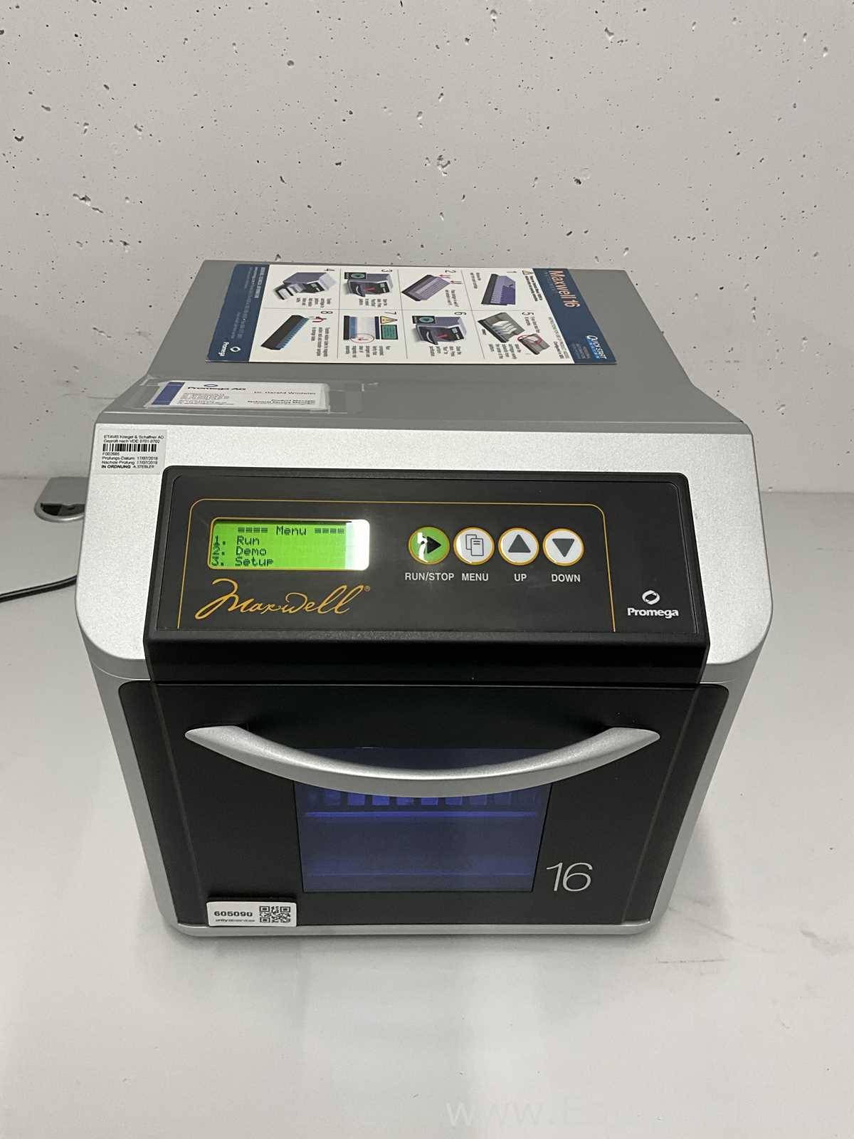 Contador de Partículas Pomega Corporation Maxwell 16 MX3031