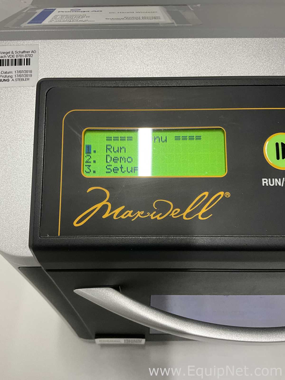 Contador de Partículas Pomega Corporation Maxwell 16 MX3031