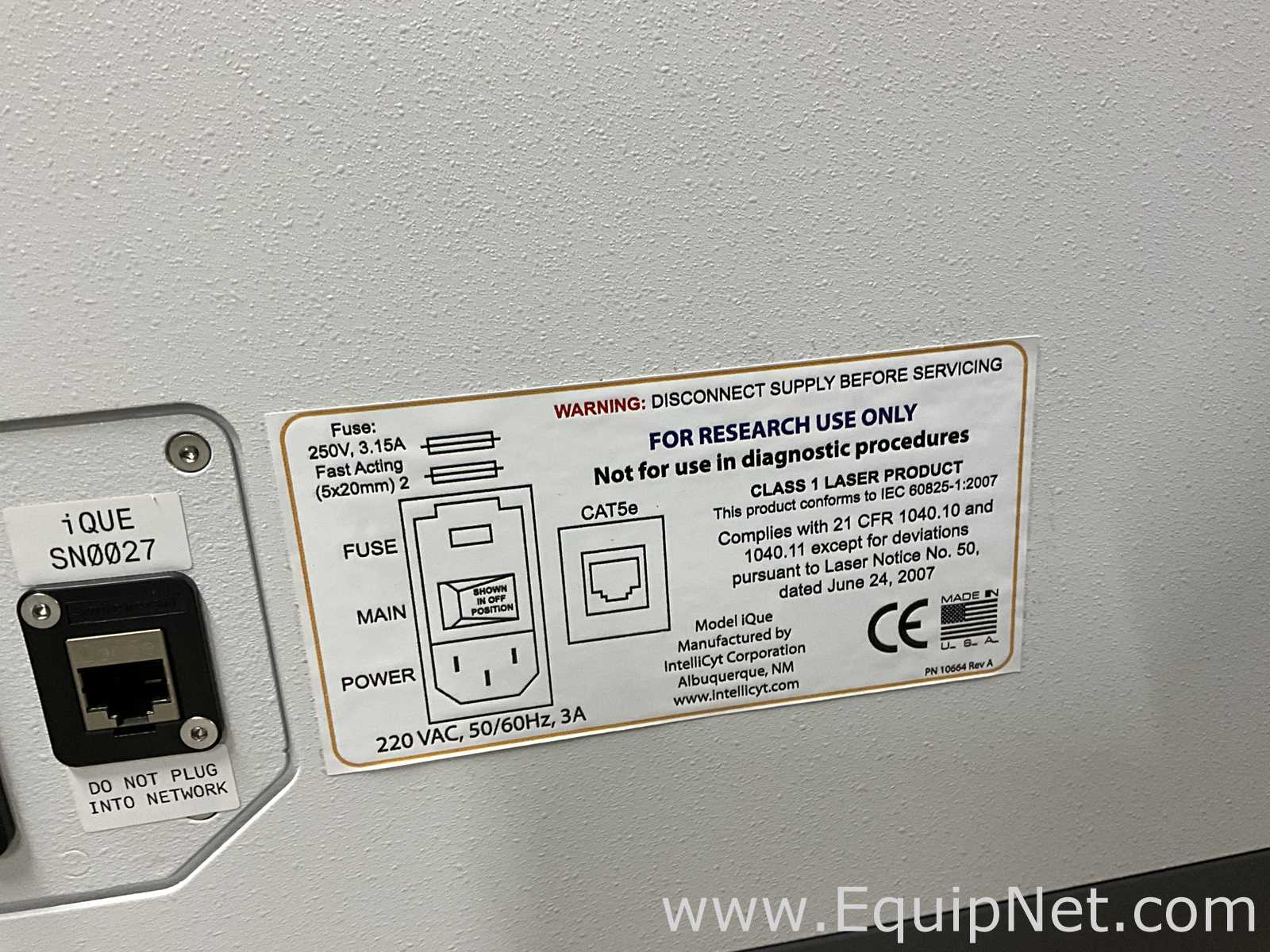 Intellicyt Corp iQue Screener Flow Cytometer
