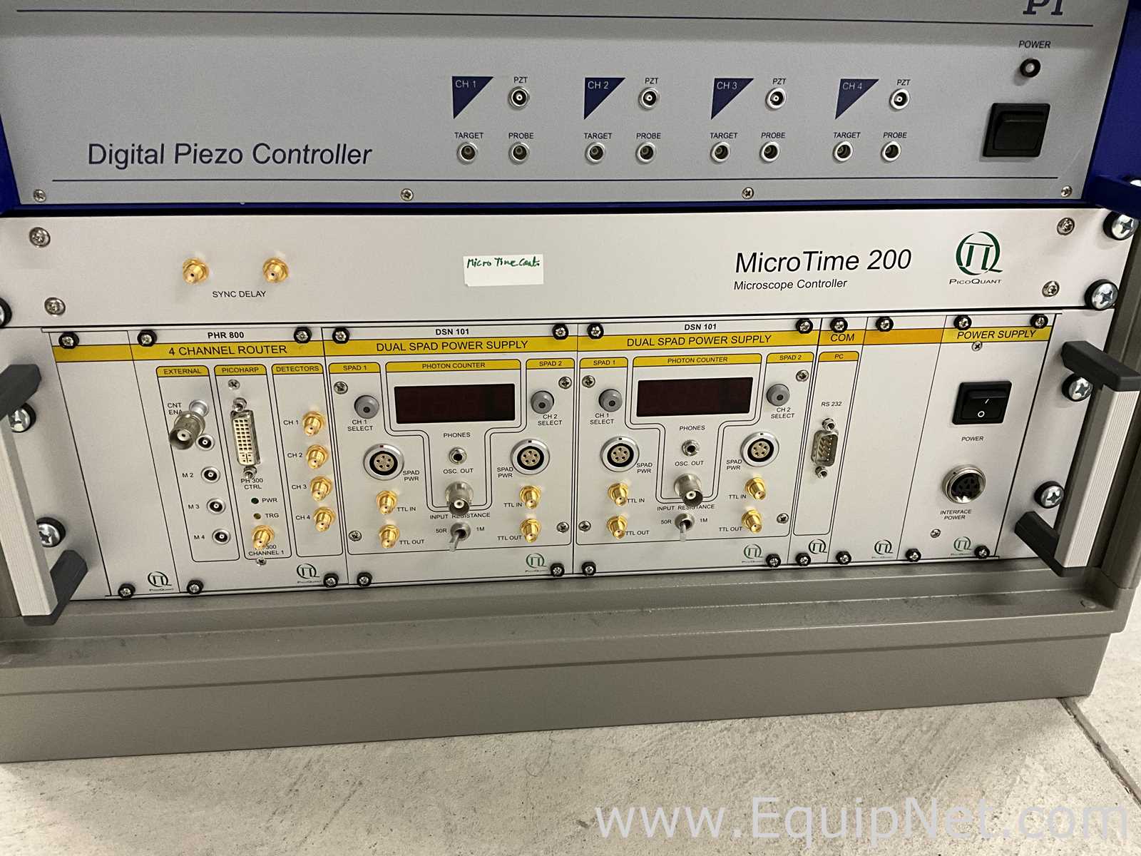 PicoQuant Sepia II PDL 828-L Multichannel Picosecond Diode Laser with MT200 Microscope Controller