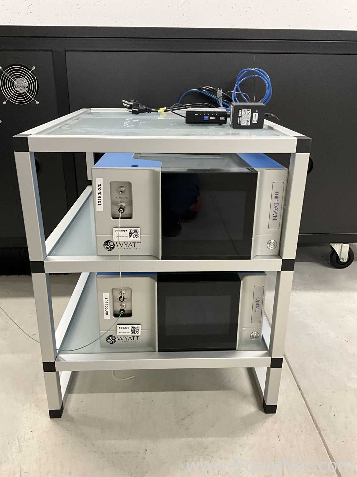 Wyatt Technology miniDAWN Scattering Detector With Optilab Differential Refractive Index Detector