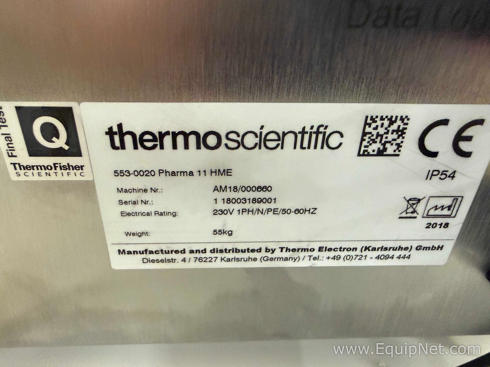 Thermo Fisher Pharma 11 HME Twin-Screw Extruder