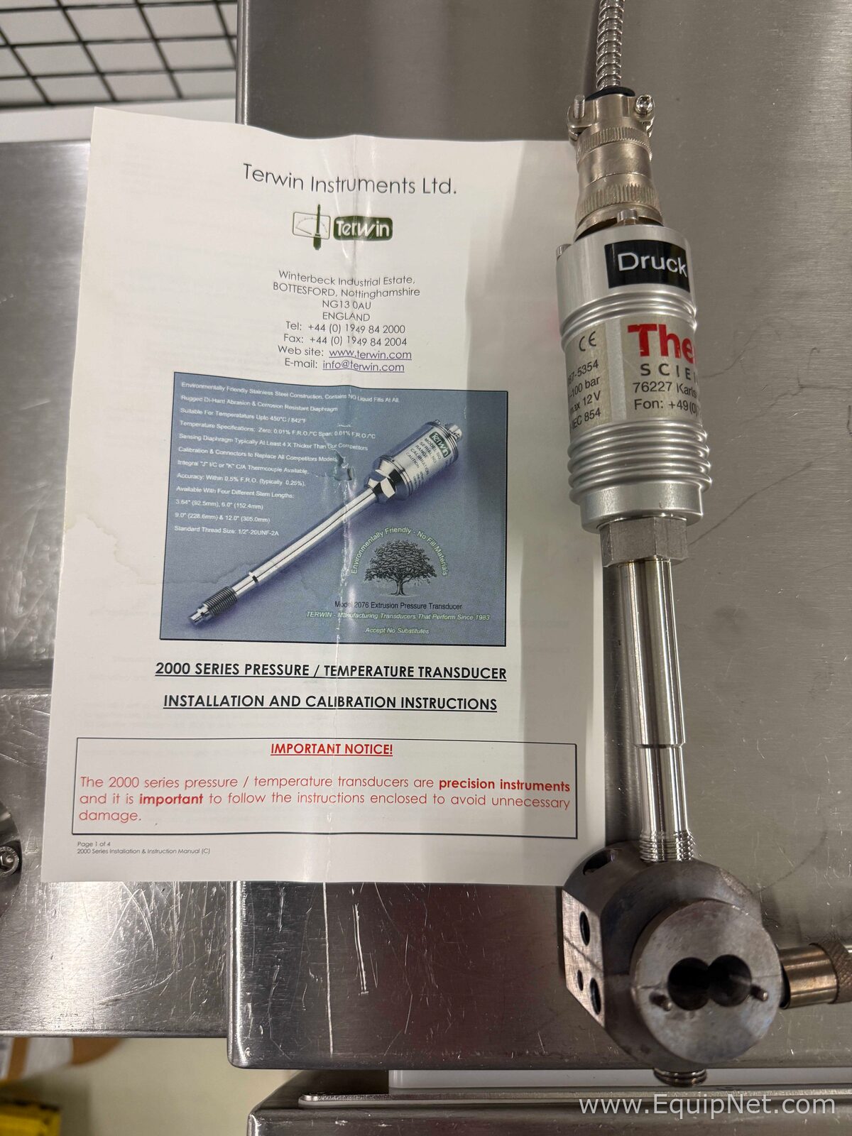 Thermo Fisher Pharma 11 HME Twin-Screw Extruder