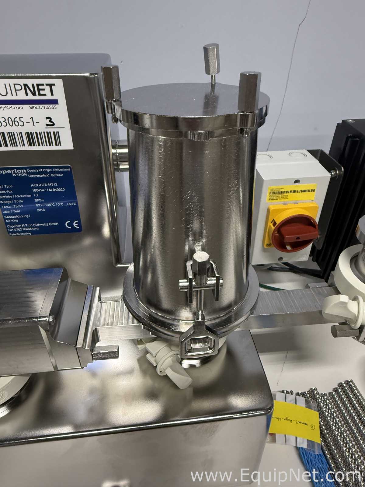 Alimentador de Parafuso Coperion K-Tron K-CL-SFS-MT12