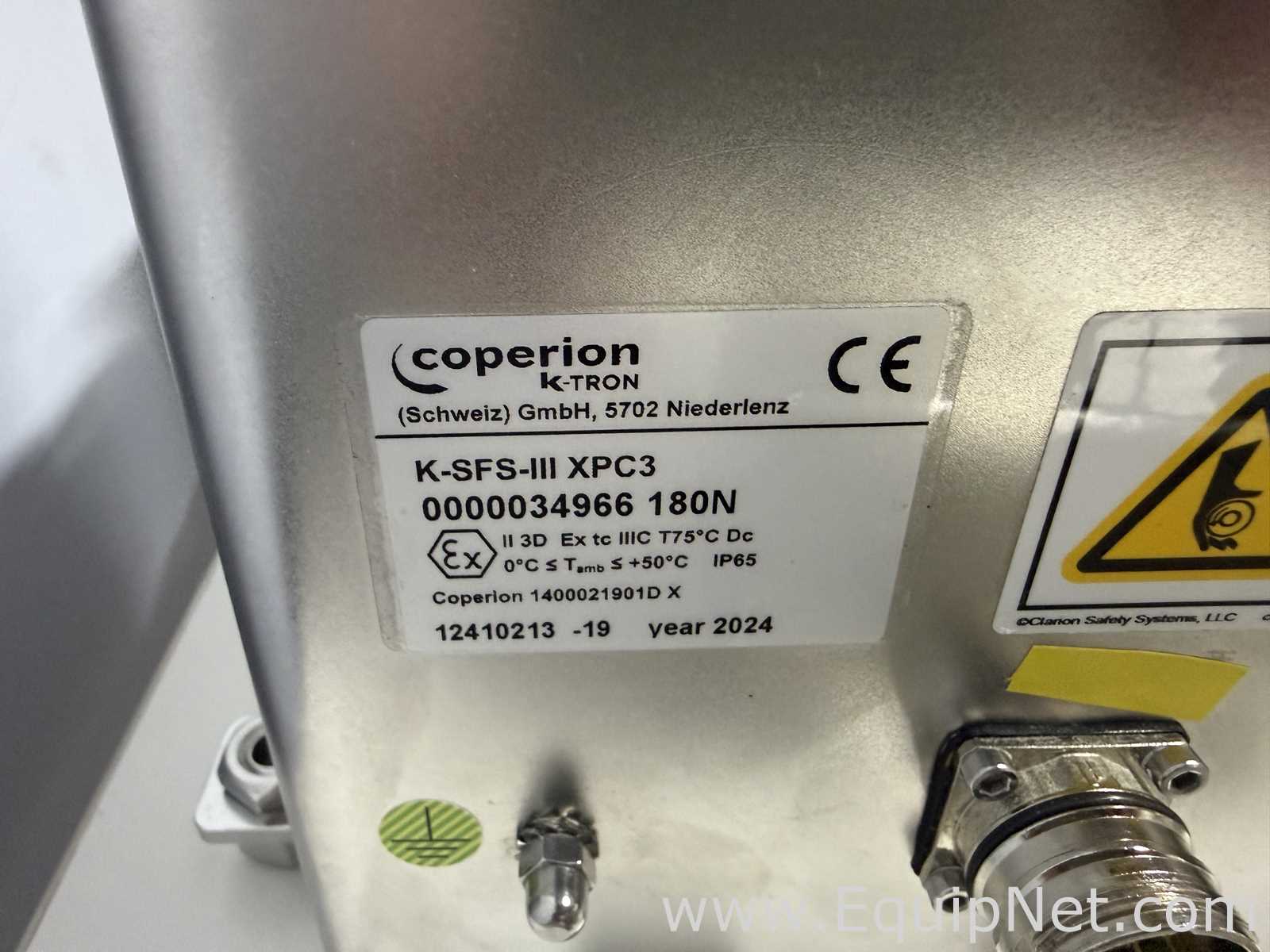 Alimentador de Parafuso Coperion K-Tron K-CL-SFS-MT12
