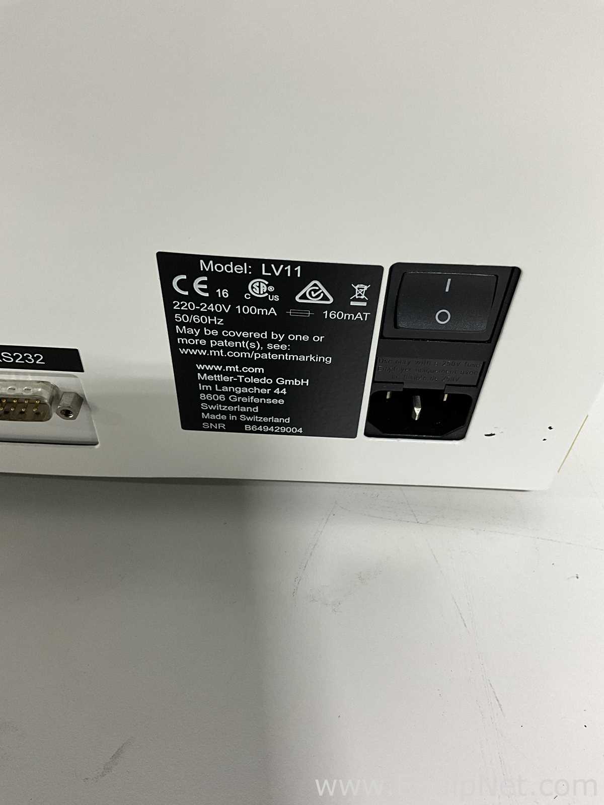 Alimentador Vibratórios Mettler Toledo LV11