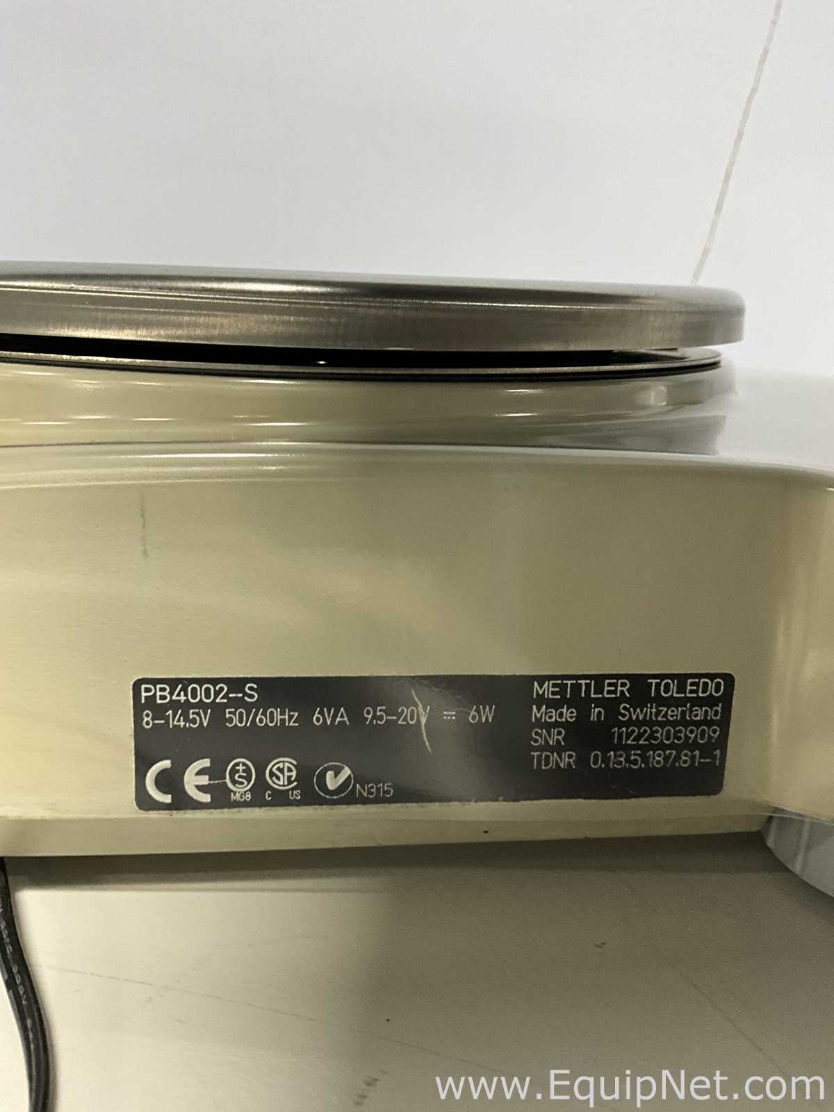 Báscula Mettler Toledo PB4002S