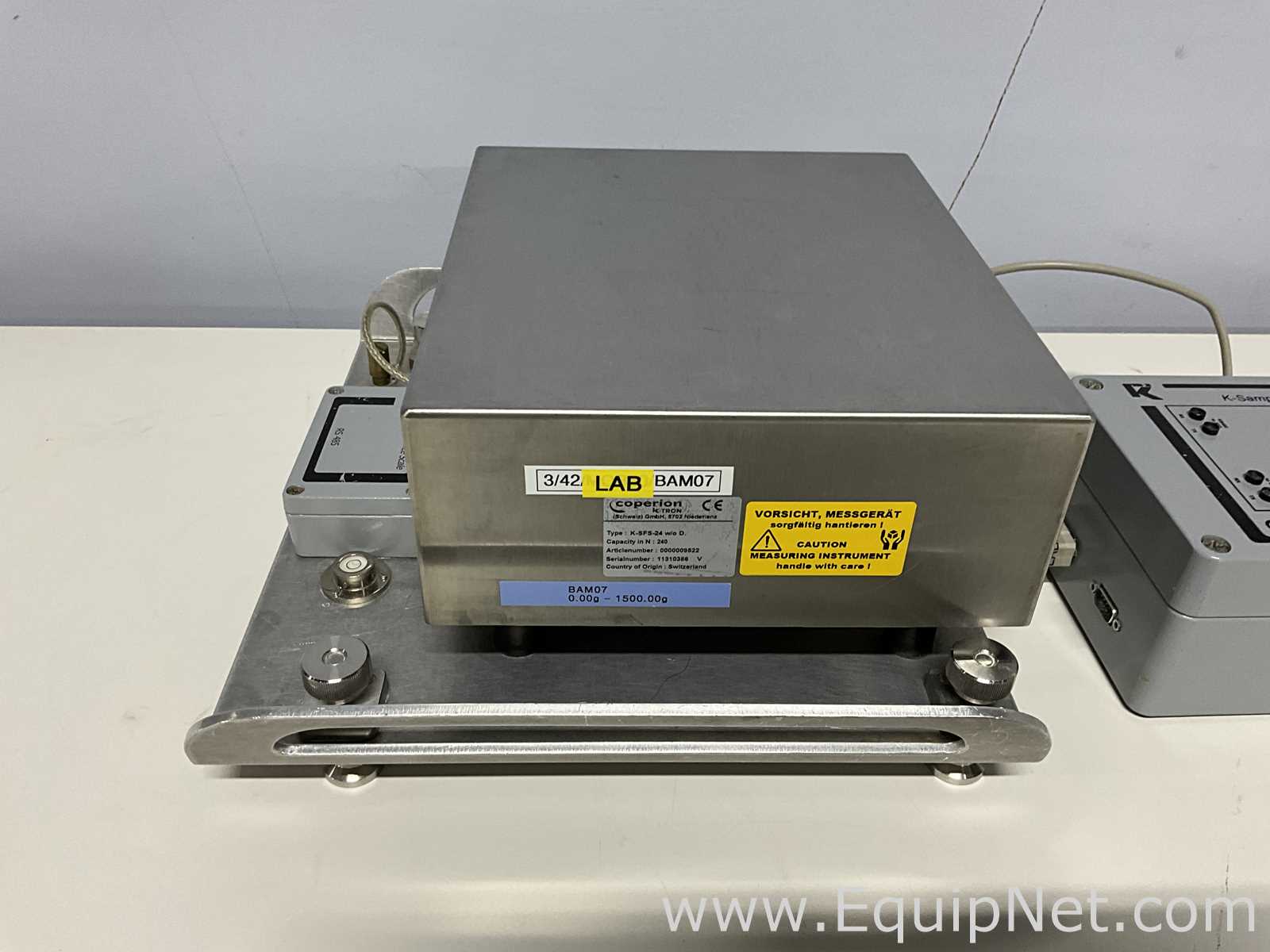 Balança de Laboratório Coperion K-Tron K-SFS-24 w/o D