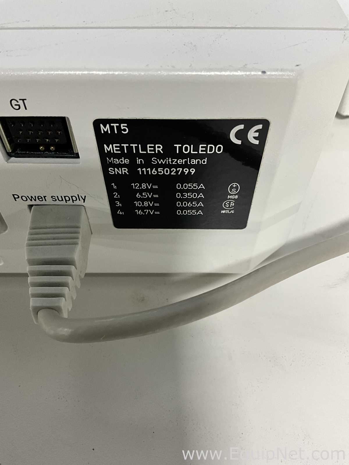 Mettler Toledo MT5 Micro Balance