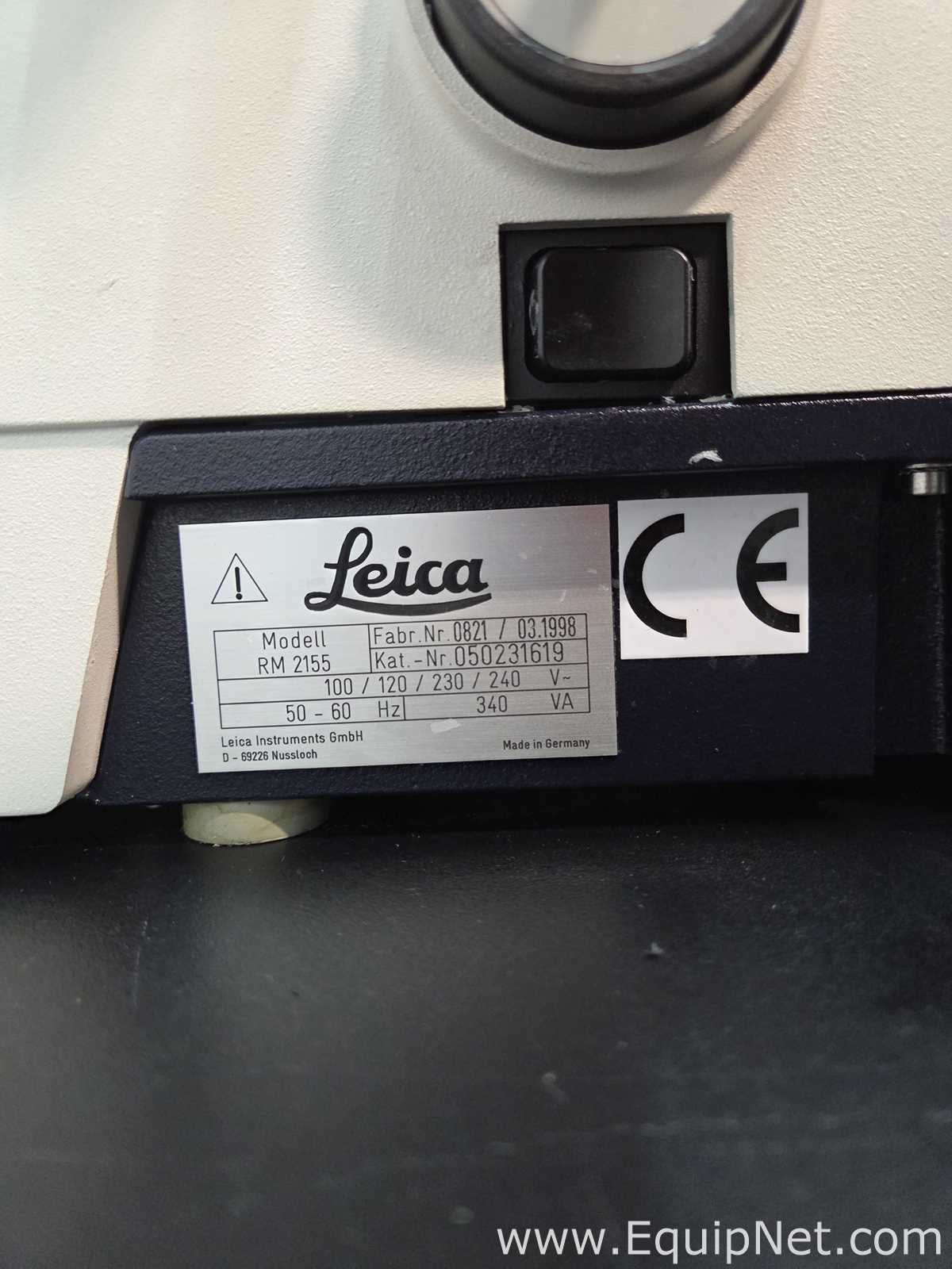 Micrótomo Leica RM 2155