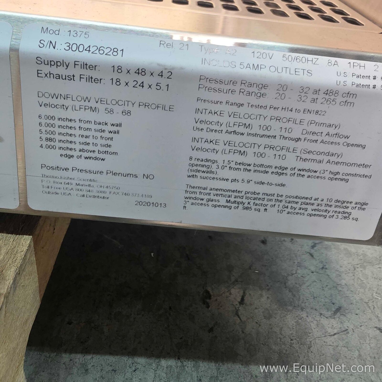 Cabina de Seguridad Biológica Thermo Scientific 1300 Series A2