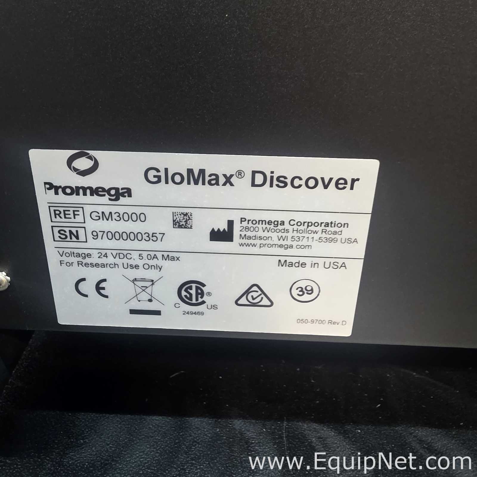 Lector de Microplacas Promega BioSystems GloMax Discover
