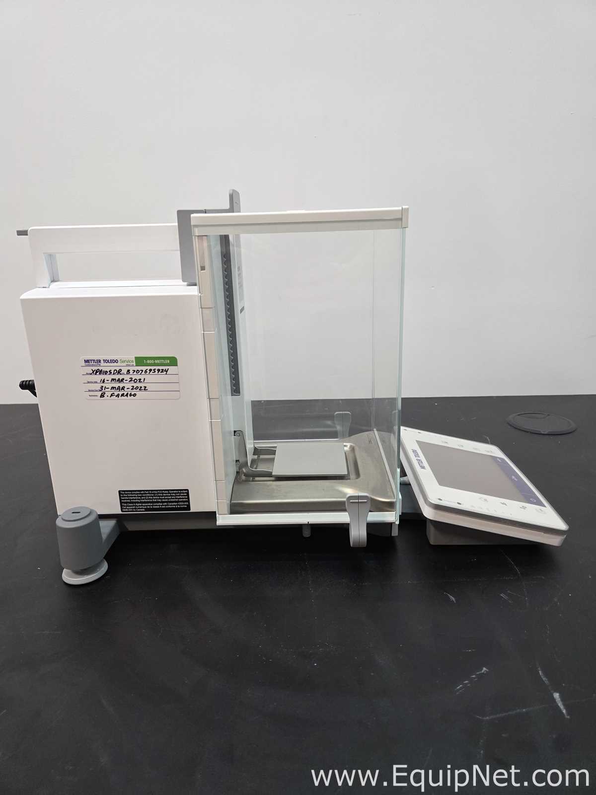 Balança de Laboratório Mettler Toledo XPE105DR