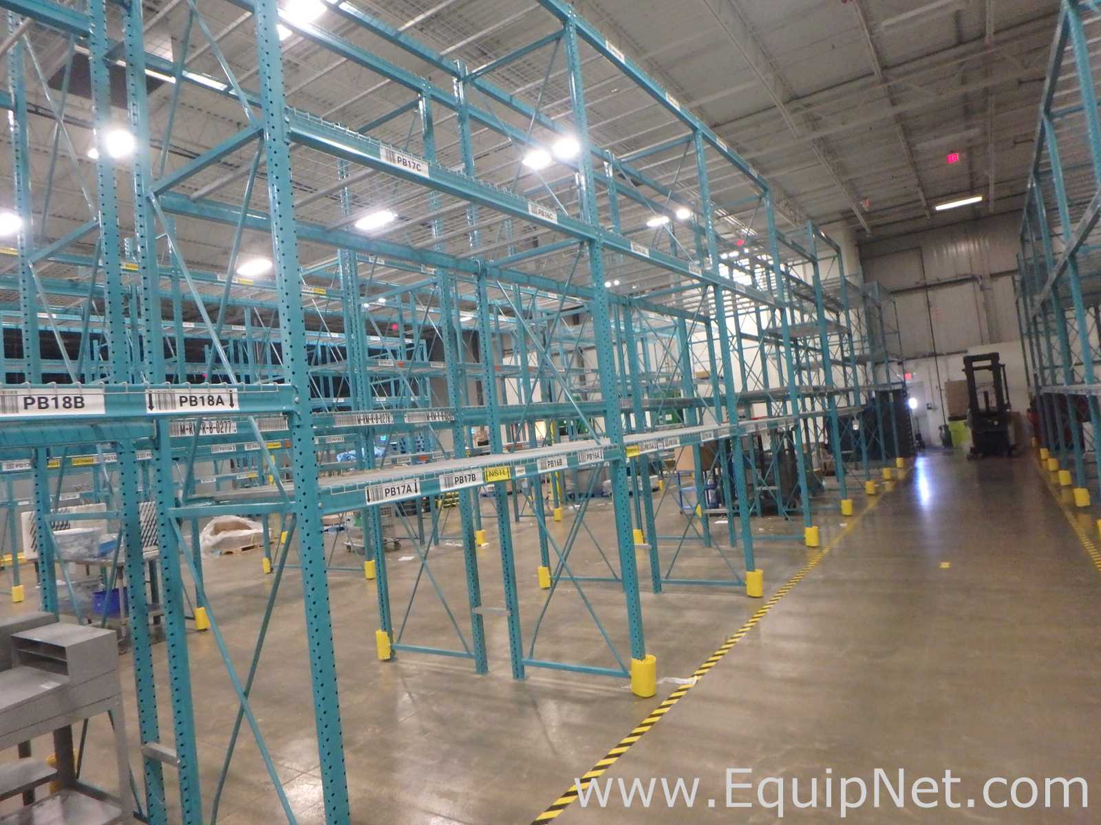 Lot of Pallet Racking with Decking