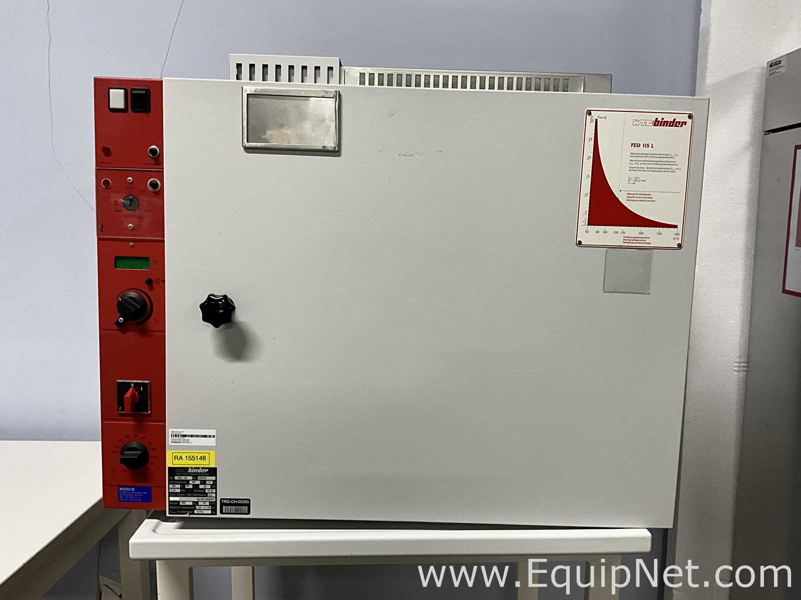 Binder FED 115 Laboratory Oven