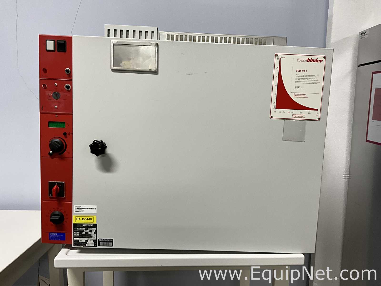 Binder FED 115 Laboratory Oven