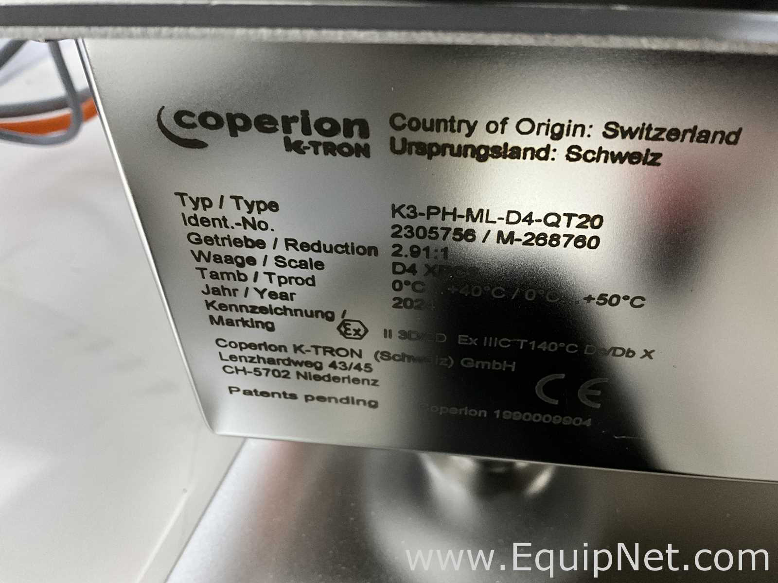 Alimentador de Parafuso Coperion K-Tron K3-PH-ML-D4-QT20