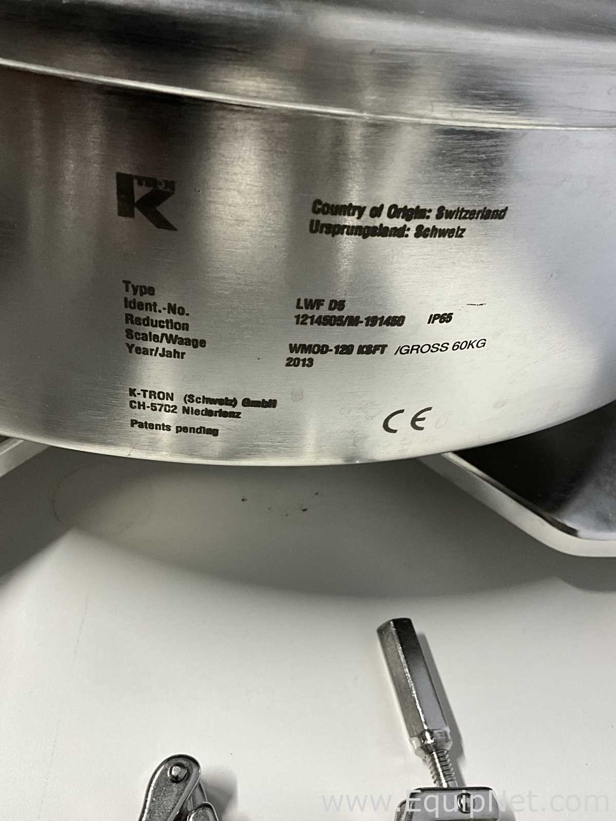 Alimentador de Parafuso Coperion K-Tron K-PH-ML-D5-KT20