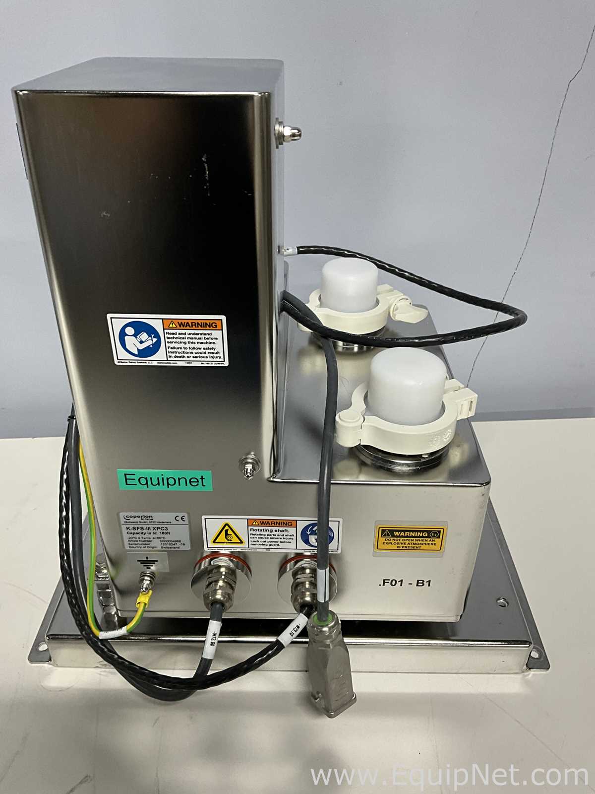 Alimentador de Parafuso Coperion K-Tron K-CL-SFS-MT12