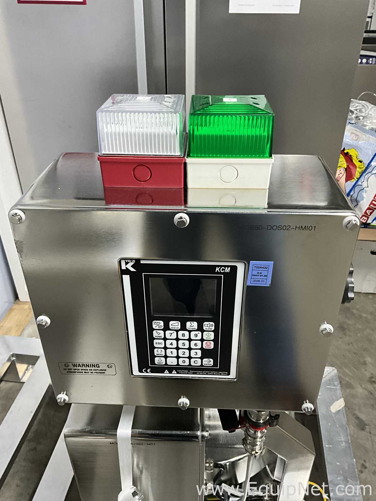 Alimentador de Parafuso Coperion K-Tron K-PH-ML-D5-KT20