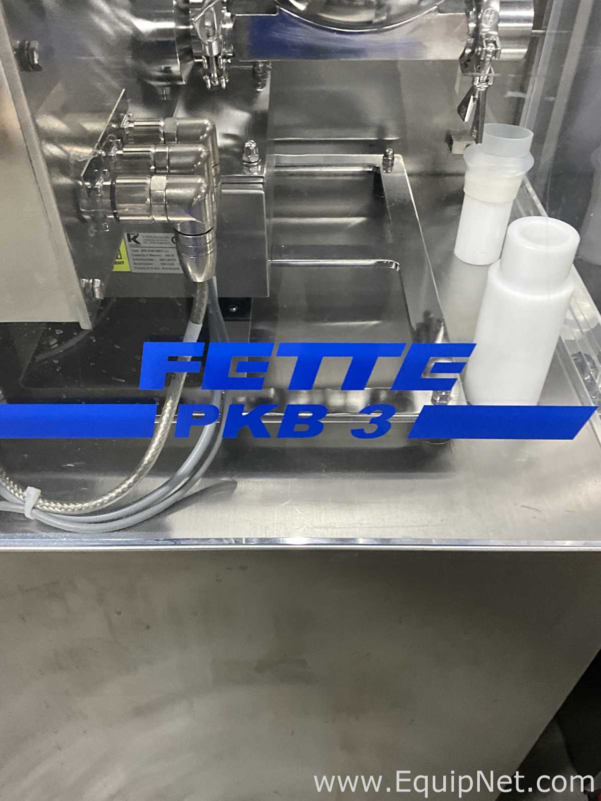 Compressora de Comprimidos Fette PKB3