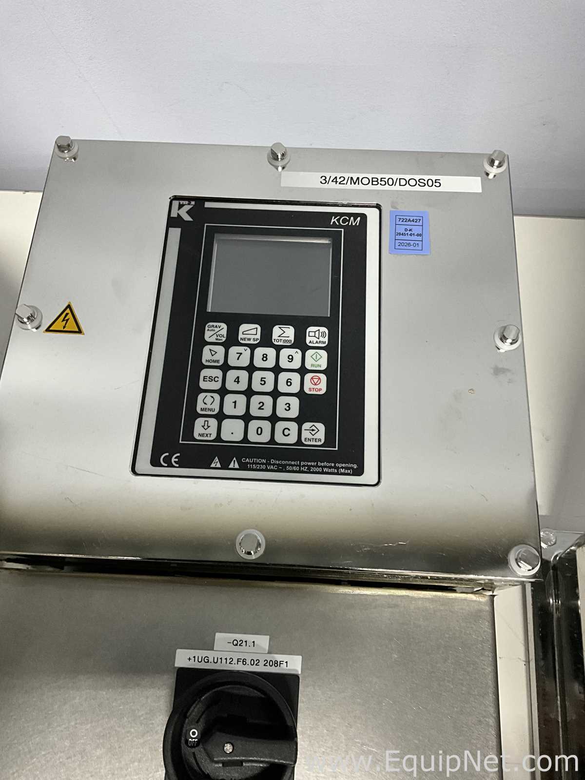 Alimentador de Parafuso Coperion K-Tron 