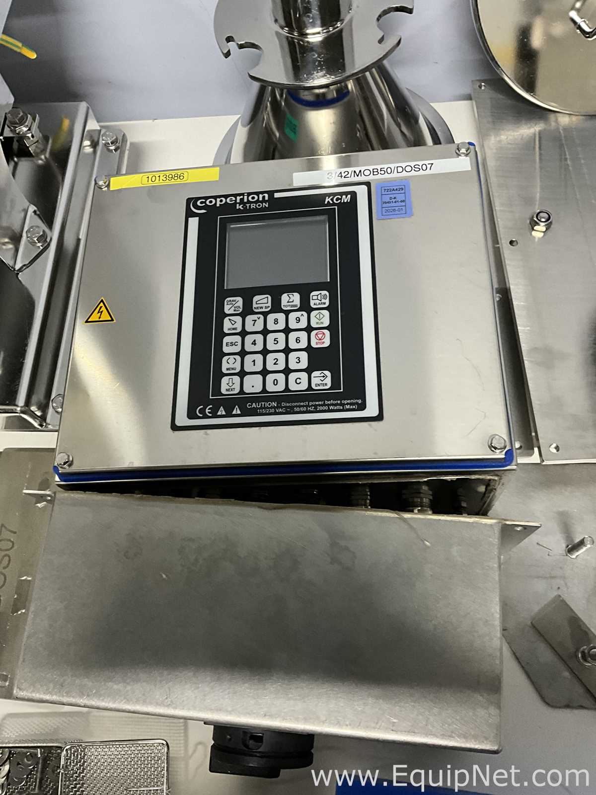 Alimentador de Parafuso Coperion K-Tron K-CL-SFS-MT12