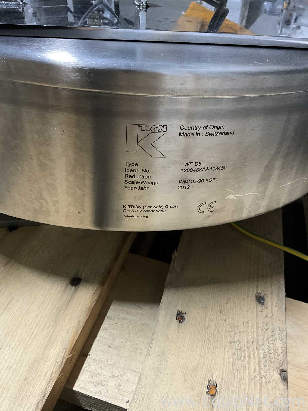 Alimentador de Parafuso Coperion K-Tron K-PH-ML-D5-KT20